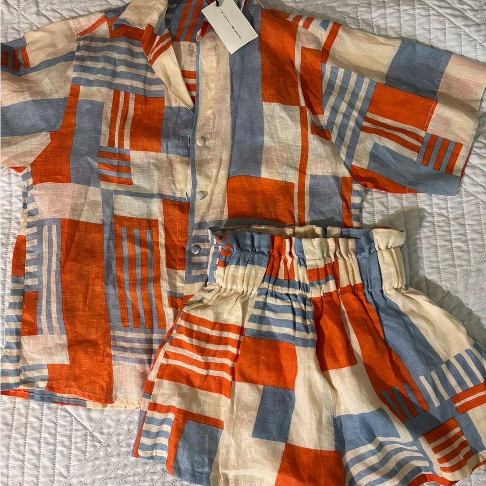 Faithfull The Brand Geometric Patterned Set